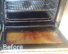 Oven Before Cleaning